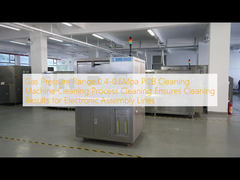 가스 압력 범위 0.4-0.6Mpa PCB 세척기 세척 공정 전자 조립 라인 세척 결과 보장
