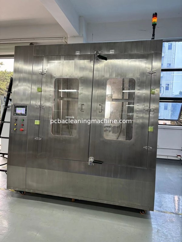 AC380V/3p/50/60Hz PCB 조립기 청소 기계, 컨베이어 순속 100-150cm/min