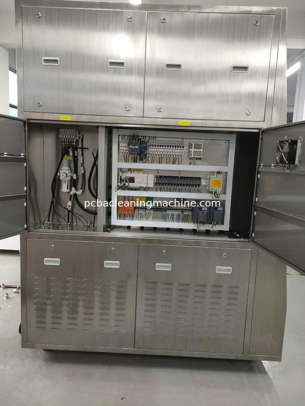 AC380V/3p/50/60Hz PCB 조립기 청소 기계, 컨베이어 순속 100-150cm/min