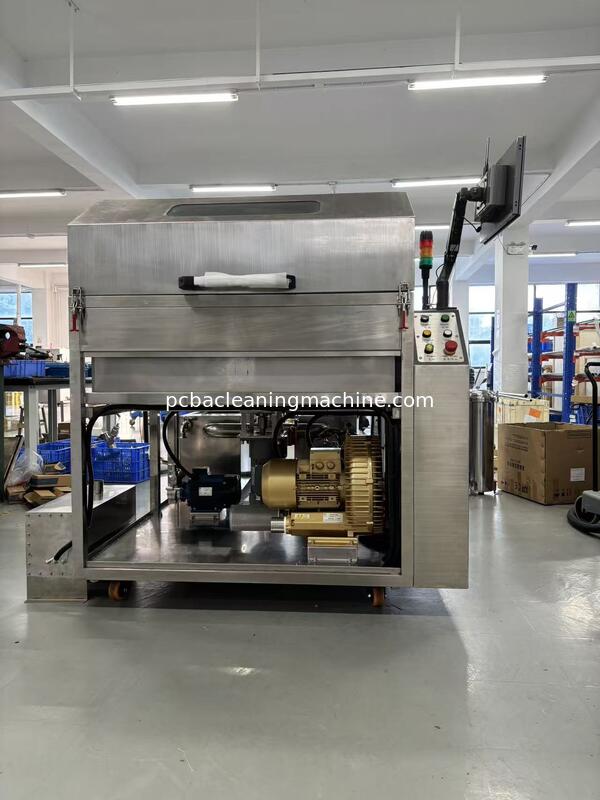 소음 레벨 75 DB 미만 SME 5200 팔레트 세척기는 웨이브 솔더링 오븐 팔레트, 지그, 클로 체인, 네트, 리플로우 오븐 쿨러 및 필터의 플럭스 먼지를 청소하는 데 사용됩니다. 열풍 건조