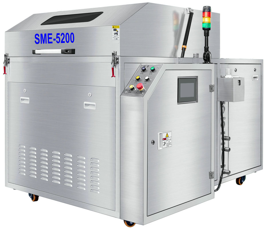 BTU HELLER 썰물 오븐 냉각기 청소 기계 450mm 고도 납땜 오븐 깔판 청소 기계