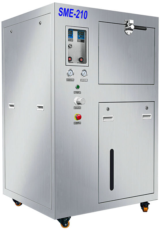 60L 솔벤트 탱크 빠른 잘못 인쇄 된 PCB 청소 기계 솔더 페이스트 잘못 인쇄 회로 기판 청소 기계