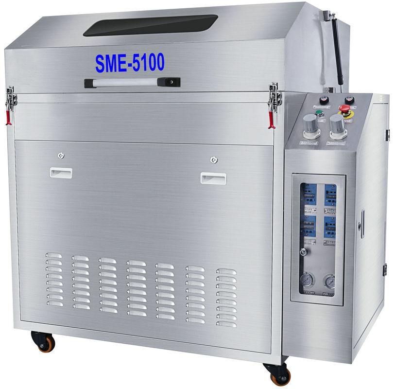 SME 5100 용해력이 있는 세탁기 50L 용해력이 있는 탱크 세륨 UL 압축 공기를 넣은 쟁반 청소 기계