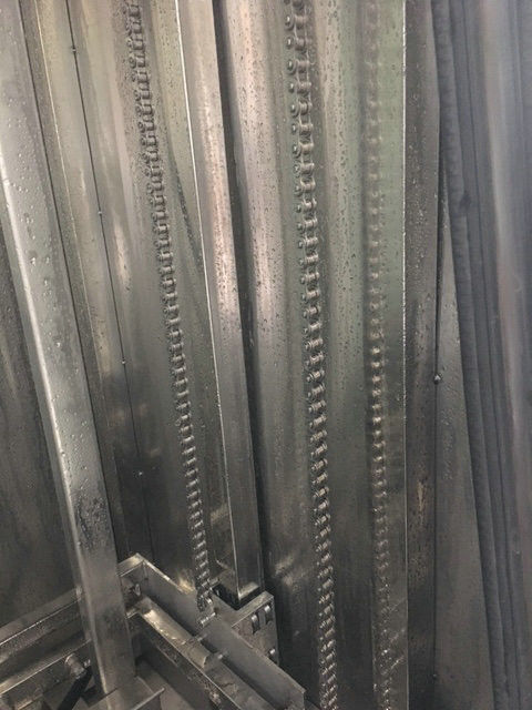 기계 10kg/Cm2 물분사 압력을 개발하는 벗기는 100*100cm 스크린 널 크기
