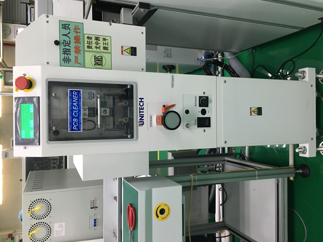 화이트 컬러 300mm PCB 청정 반 정적 접착 종이 롤 PCB 인라인 표면 청소 기계 종이 롤