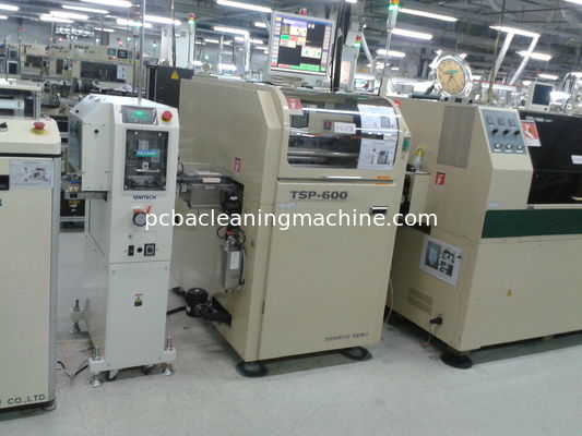 비-린스 방법과 새로운 개발되어진 수성 액 스펠데르 붙여넣기 스텐실 스프레이 세정 기계